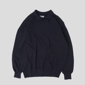Collared Knitted Sweater