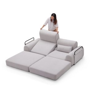 2-3 seat modern sponge compression sofa bed couch compression sofa