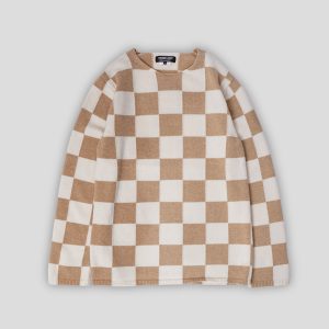 Homme Deux Brock Check Sweater