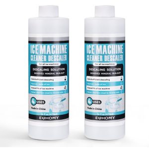 EUHOMY Ice Maker Cleaner - 16/32 Fl OZ, Safe and Odor Free,  Powerful Cleansing, Universal Compatibility for Ice Makers