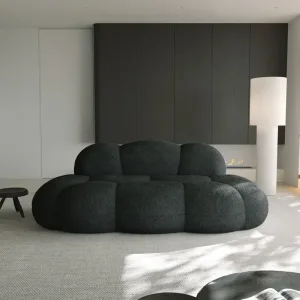 Modern curved cloud sofa
