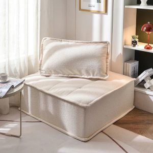 Comfy Oversized Adjustable Floor Chair Compressed Sofa