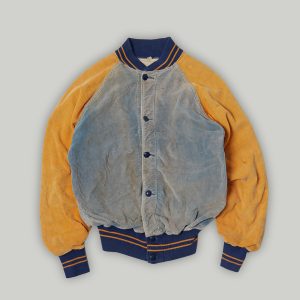 1940's Corduroy Varsity Jacket / Rainier Merc