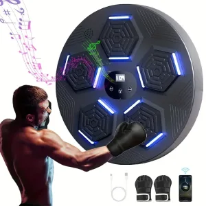 Boxing target, music boxing machine
