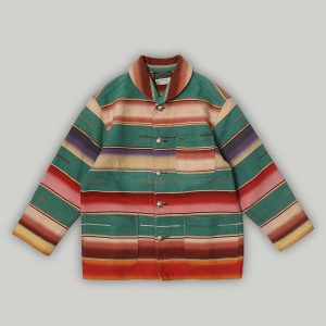 Country for Bergdorf Goodman Native Patterned Shawl Jacket