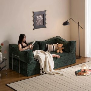 compressible sofa Convertible foma Sofa Bed in a Box – Space Saving Compact Couch for Apartments