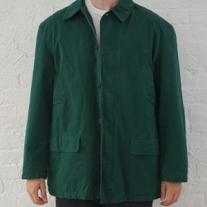 Polo Zip Up Half Coat