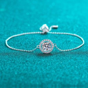 All For Fun 1 Carat Moissanite Bracelet