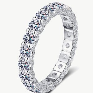 Charmed Moissanite Ring