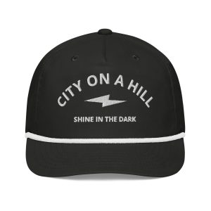 City on a Hill - Embroidered Rope Cap