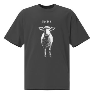 1/100 - Oversized Faded T-Shirt