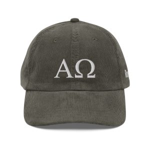 Alpha & Omega - Vintage Corduroy Cap
